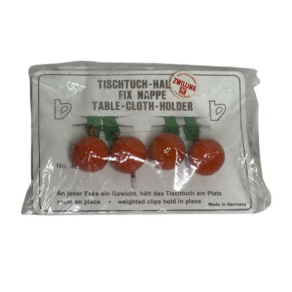 Vintage Zwilling Henckels Tablecloth Weights | German Tablecloth Holders | Outdo - Picture 3 of 3